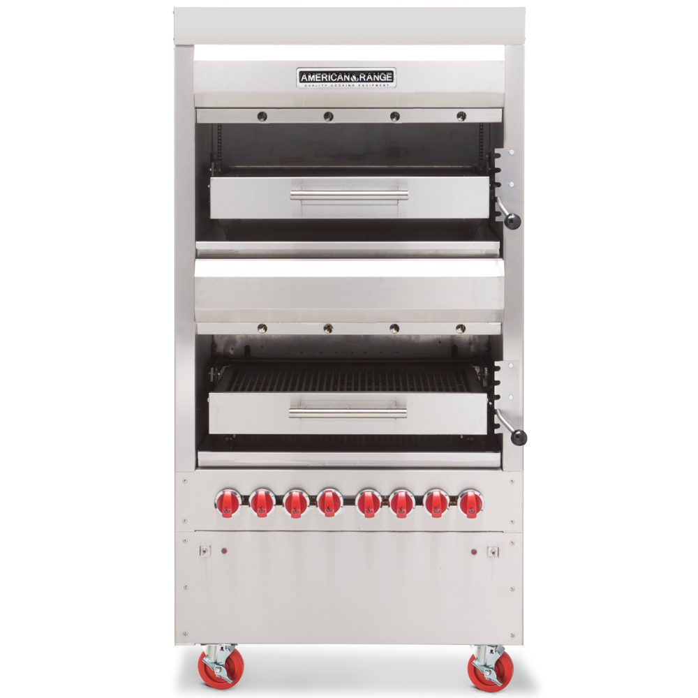 Upright Overfired Broilers American Range